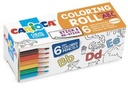 Carioca Mini Coloring Roll Abc 85X10 Cm + 6 Pencils