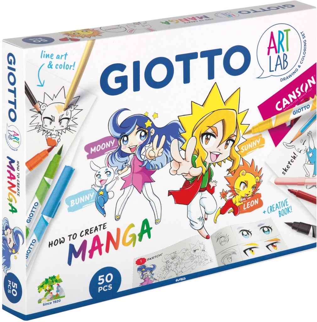 Giotto Art Lab Manga