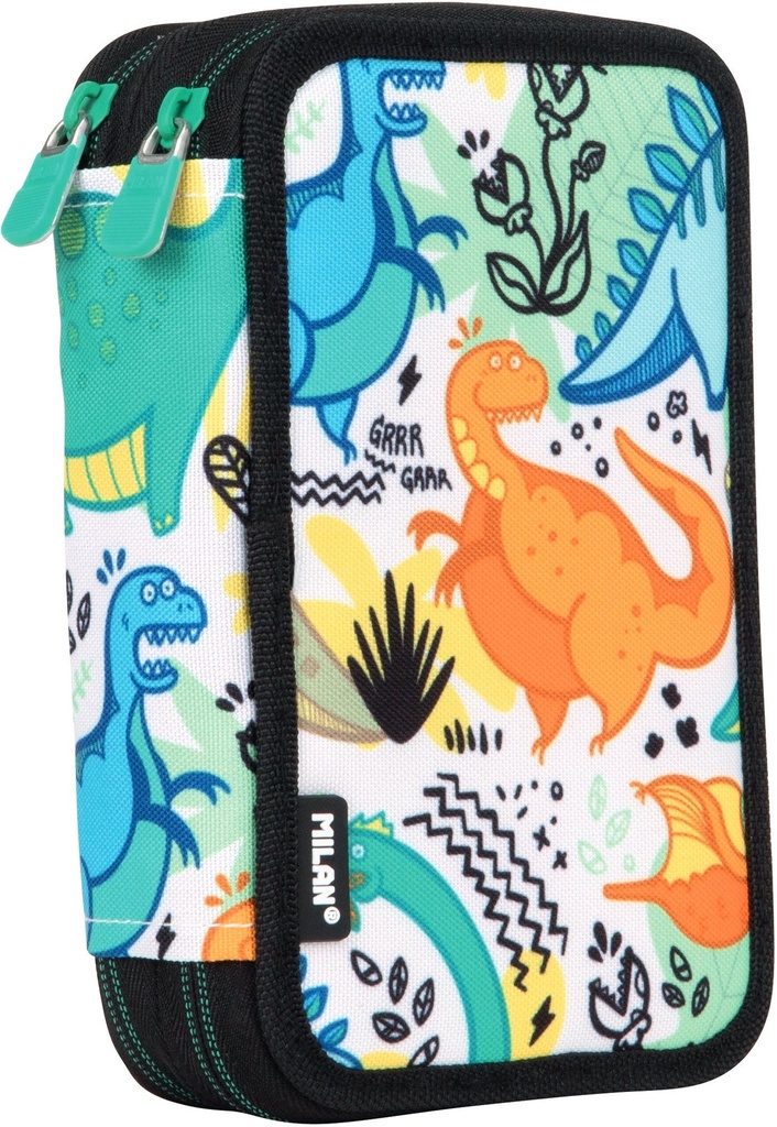 Filled double decker pencil case Dinos special series