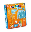 Coloring Puzzle Set, Animals, Carioca