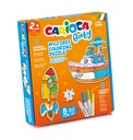 Coloring Puzzle Set, Transports, Carioca