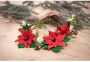 Crepe Paper Kit, Christmas Wreath, 20,5X1,5X30Cm