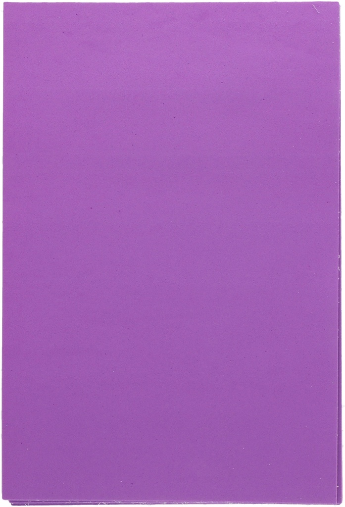 Eva Foam A4 W Glue #16 D Purple Packet of 10pcs
