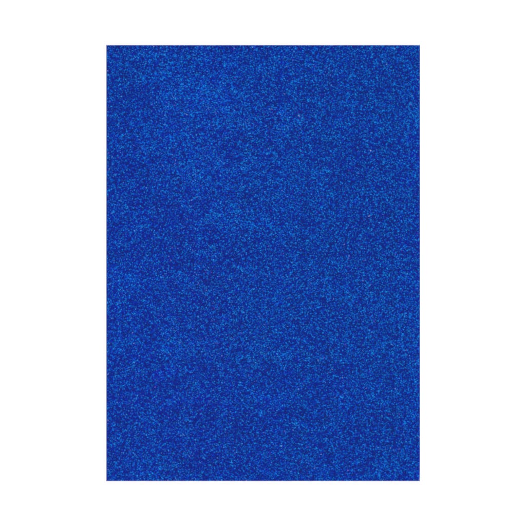 Giltter Eva Foam 50x70 W Glue #10 Dark Blue