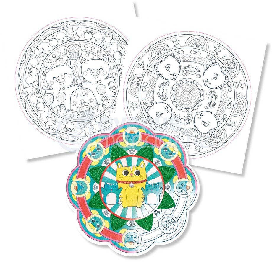 Graffy Pop Mandala, Animals