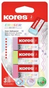 Eraser Ke30 Mix Pastel Col., Displaybox