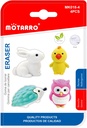 Eraser Animal Series Set of 4pcs