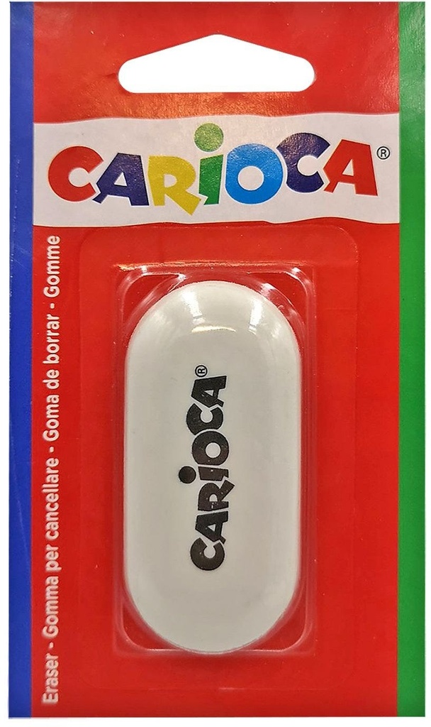 CARIOCA Eraser Roundbl. 1pc