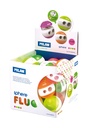 Sharpener Double Hole Pencil Sphere Fluo Milan