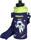Water Bottle BPA W/ Shoulder Strap Kids - Spaceman -Exsport
