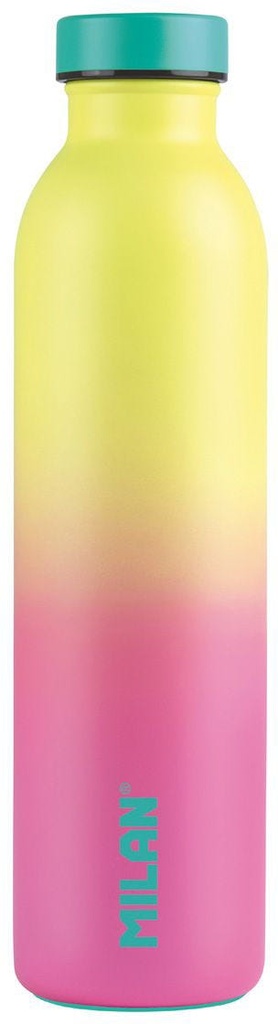 Bottle 591Ml, Stainless Steel Isothermal, Sunset Series, Yellow-Pink