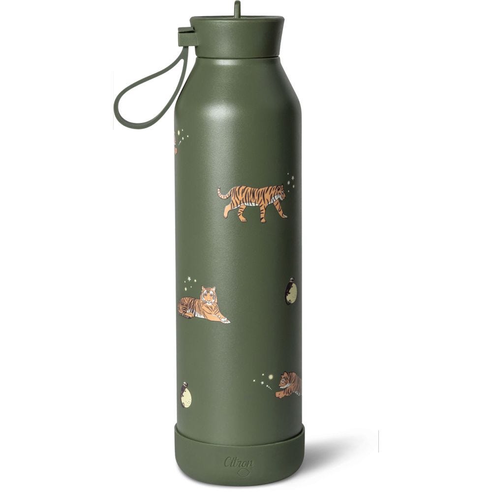 Citron Stainless Steel Water Bottle 750ml- Tiger