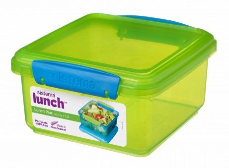Lunch Box 1.2L, Plus Lunch - Green