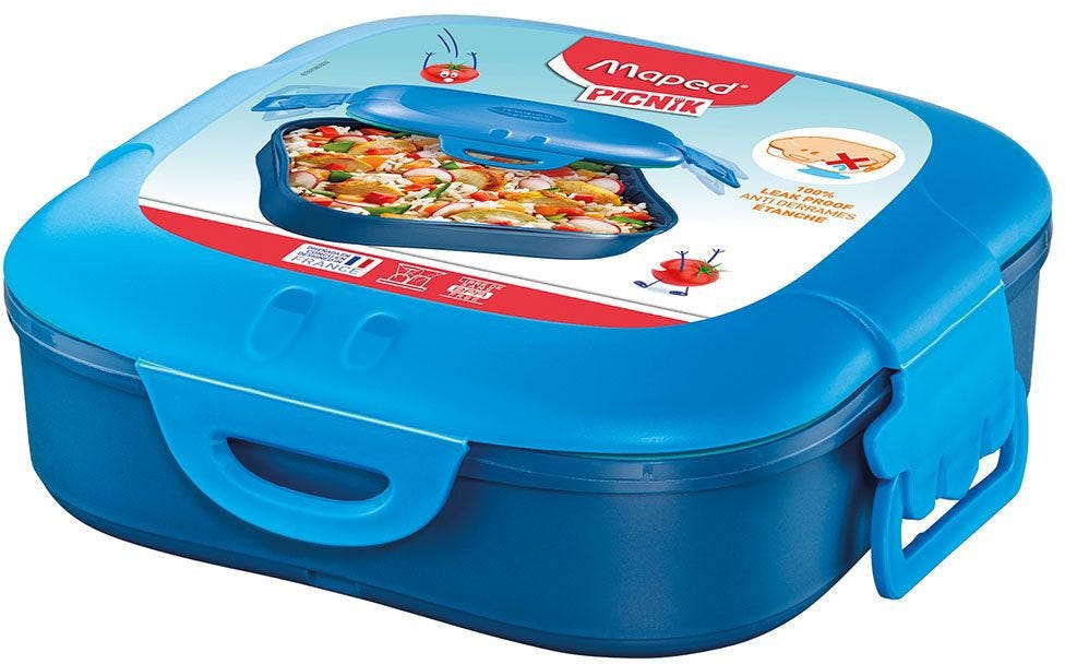 Picknik Concept Lunch Box Single Blue