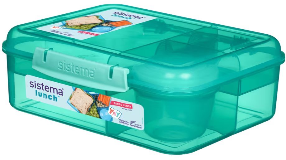 Lunch Box 1.65L, Bento Lunch - Minty Green