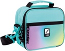 Isothermal food bag (3.5 L) with 3 lunch boxes Sunset series, turquoise