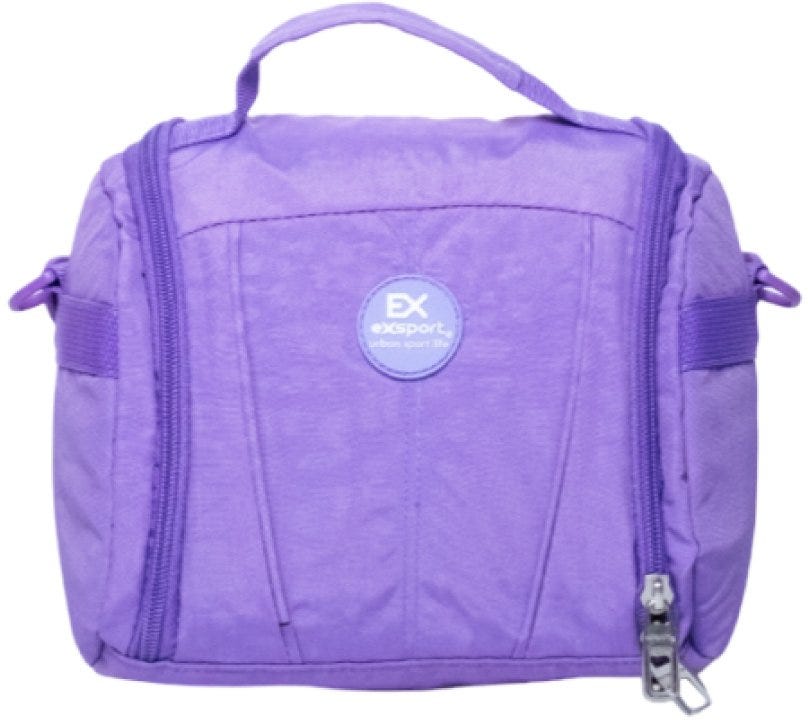 Exsport Crinkle Thermal Lunch Bag Front Opening