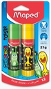 Glue Stick 21G Set Of 2 Maped Monster