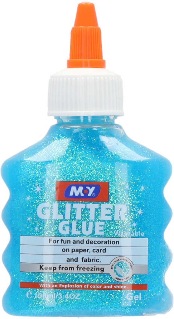 Glue Glitter 100ML Fluorescent Blue -- 931B