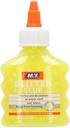 Glue Glitter 100ML Fluorescent Yellow -- 931B