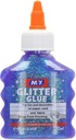 Glue Glitter 100ML Fluorescent Dark Blue -- 931B