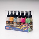 Glue Glitter 100ML Glow in Dark Assorted