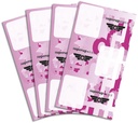 Stickers Name Set of 4x3pcs - SUPERUP - 2020/2021
