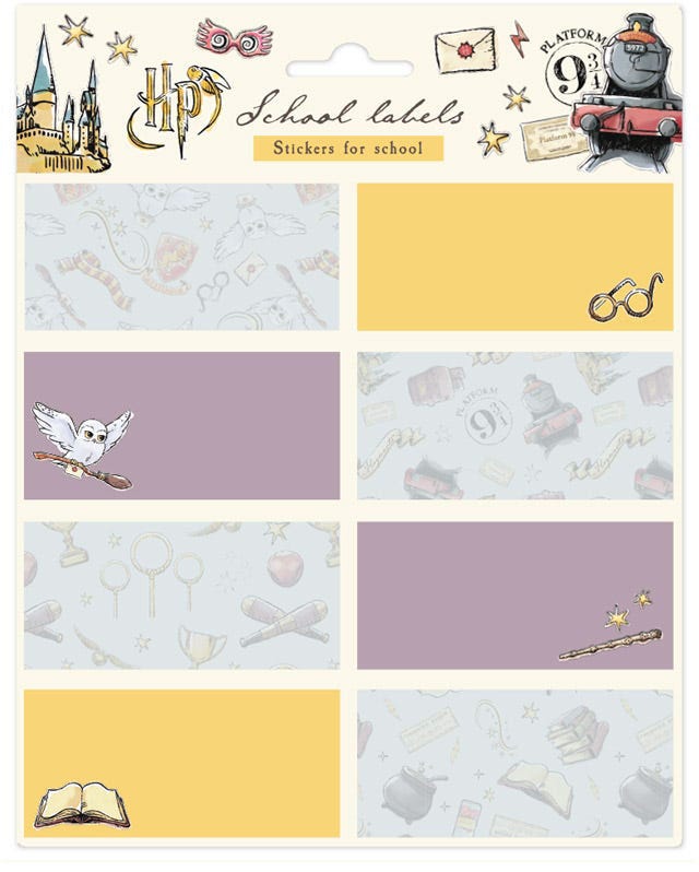 Self-Adhesive Labels Harry Potter-ELE0271