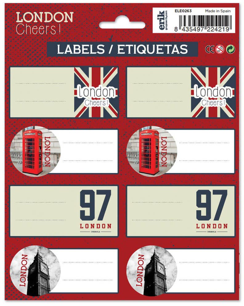 Self-Adhesive Labels London College