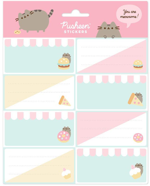 Self-Adhesive Labels Pusheen Foodie Collection