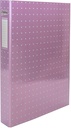 Ringbinder File A4 Metallic Pink Color Pukka Pad