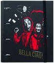 Premium 4 Ring Binder File Folder La Casa De Papel