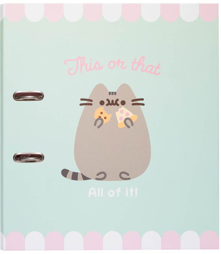 Binder With Compressor Clip Pusheen Foodie Collection