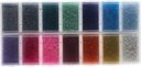 Beads Small 14 Cells 820gsm 14 Assorted Color in Organizer Box