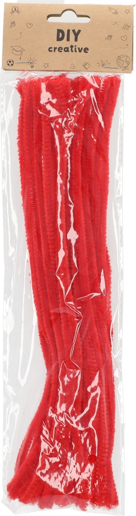 Pipe Cleaner 30pcs 30CM RED