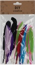 Feathers , Size 12cm, Colorful
