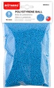 Polystyrene Mini Ball Set Different Sizes 2-3mm/9g Blue