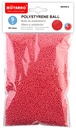 Polystyrene Mini Ball Set Different Sizes 2-3mm/9g Red