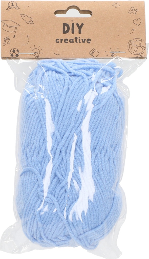 Knitting Woolen Yarn 50 gsm - Light Blue