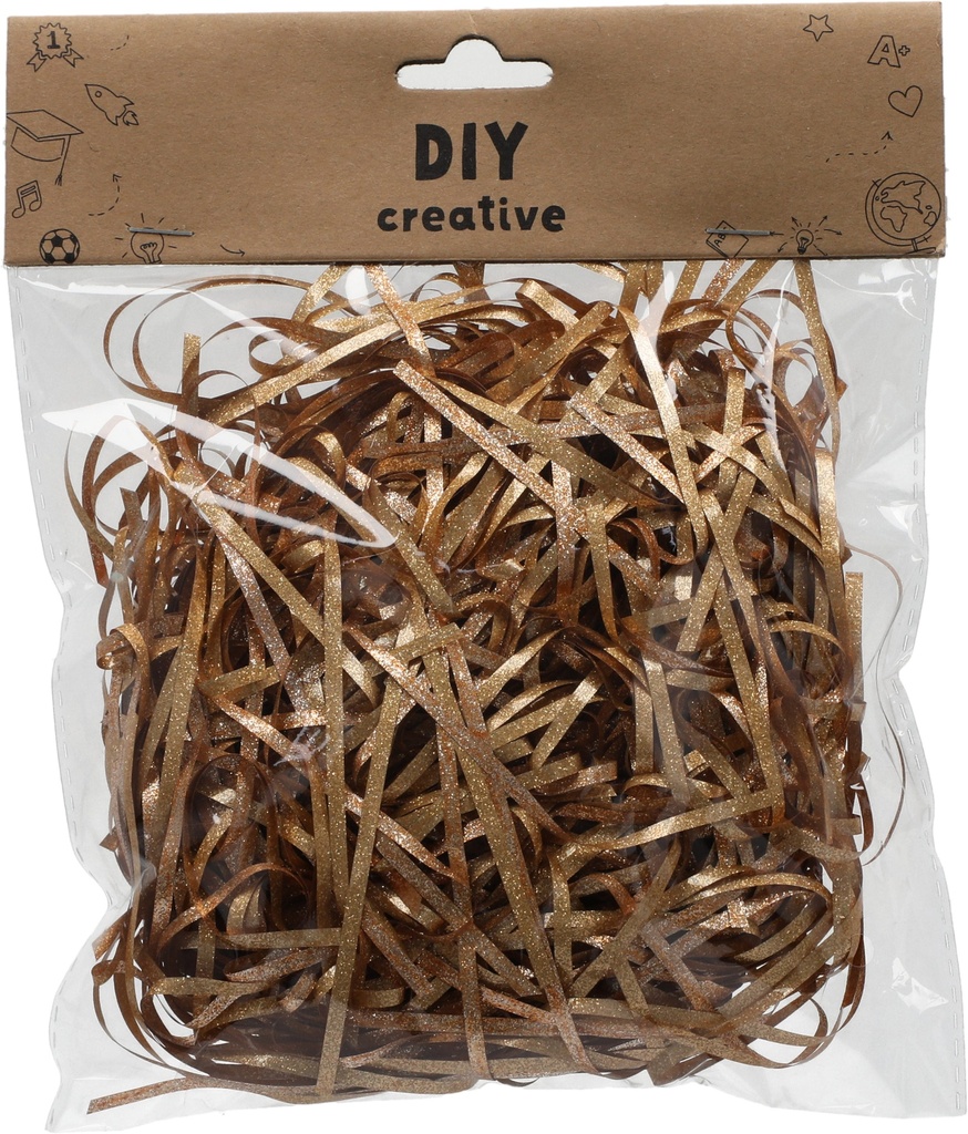 Shredded Glittering Paper Chrome