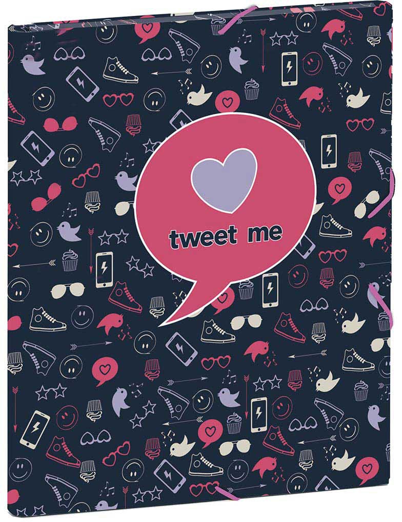 Action Case Cardboard A4, 3Cm Thick - Rainbow- - 2020/2021