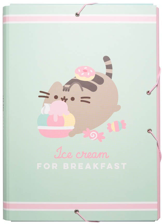 Folder Elastic A4 Pusheen Foodie Collection