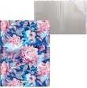 Book Display 20 Pocket Top Loaded Polypropolene A4 Colorful, Erichkrause Misty Flowers