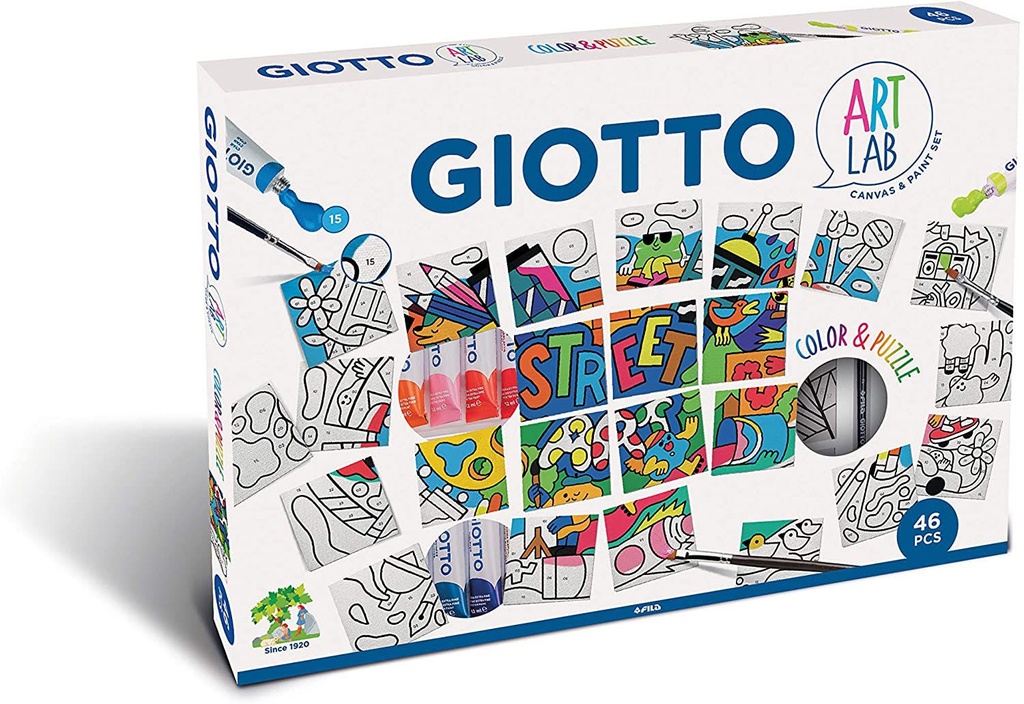 Creative Game Art Lab Color & Puzzle 581800 Giotto