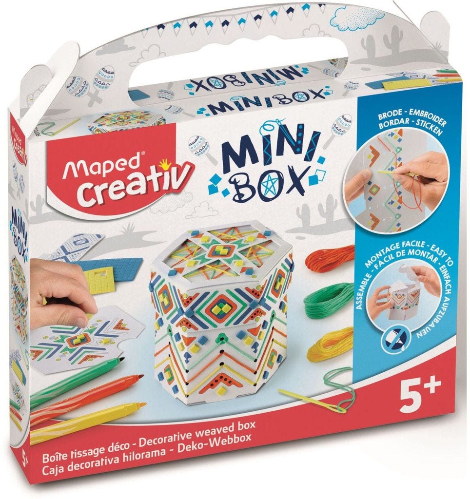Creative Mini Box Decorative Weaved