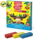 Soft Modelling Clay Artberry With Aloe Vera Set Of 12 Colors With Modelling Tool, 240G