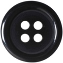 Buttons Craft 3x0.5cm Black