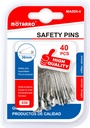 Safety Pins 0006-40/36mm 40pcs Silver