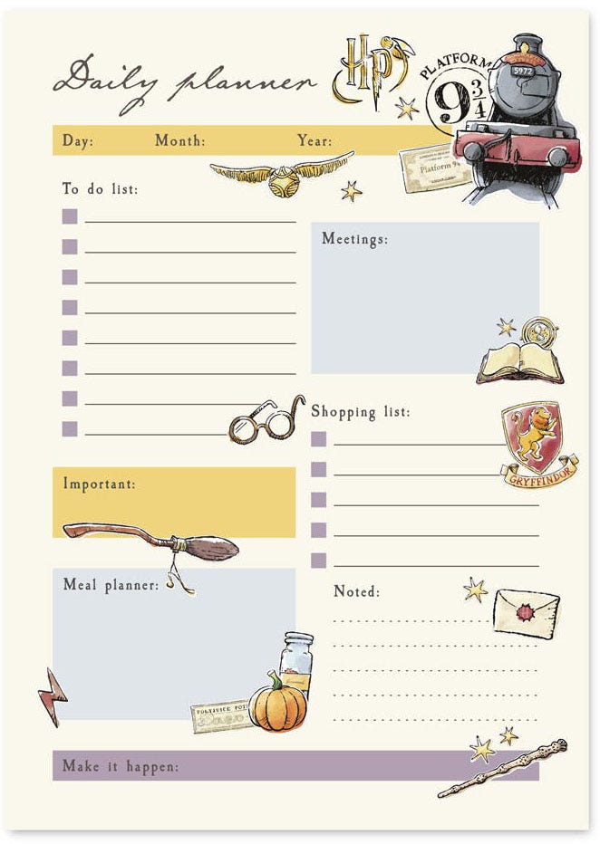 Notepad Harry Potter Glasses