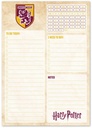 Notepad Harry Potter Gryffindor